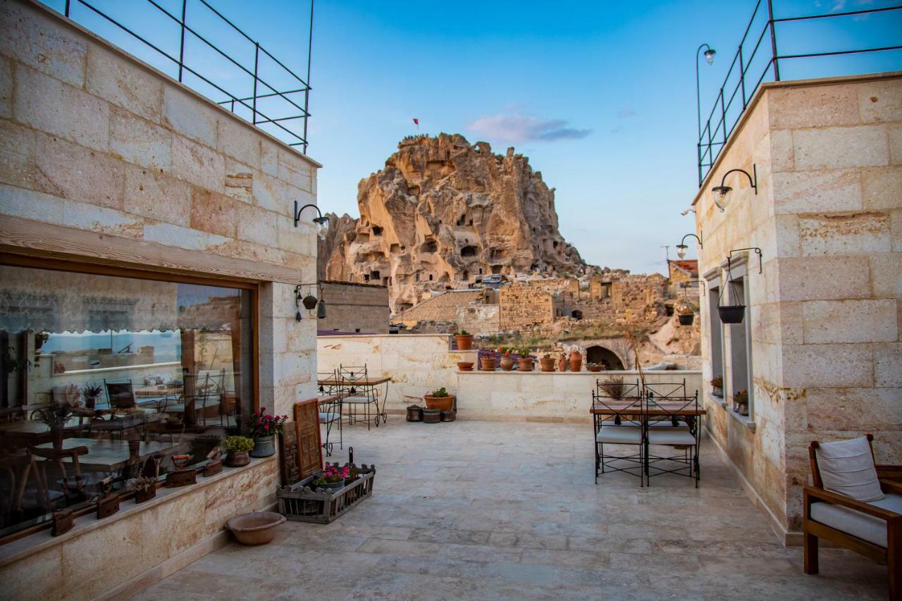 ikarus Cappadocia Hotel Üchisar Bagian luar foto
